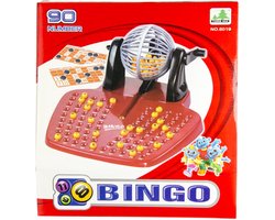 foto van Bingo Spel - Bingomolen - Bingoballen - Bingo kaarten - Fiches - Spelbord - Bingo molen - Kunststof - Lotto Kinderspel