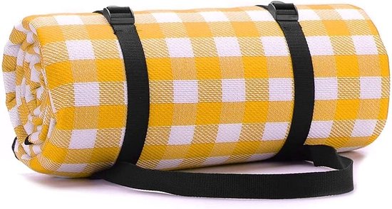 Relaxdays xxl picknickkleed, 300x200, waterdicht, buitenkleed voor