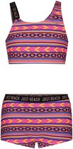 Just Beach J401-5014 Bikini Filles - Aztèque Violet - Taille 110-116