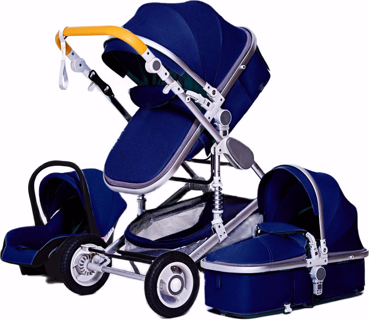 Travel Stroller FNRIDS Universele Kinderwagen Skateboard - Draagbaar Met  Ophangriem - 360 Draaibaar - Roze