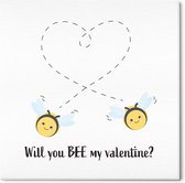 Valentijn cadeau | Fotofabriek Valentijn cadeautje | Valentijn cadeautje voor hem | Valentijn cadeautje voor haar | Valentijn cadeautje love | Bee