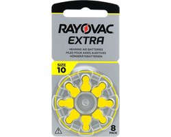 Rayovac Extra 10 hoorbatterijen 8 pack