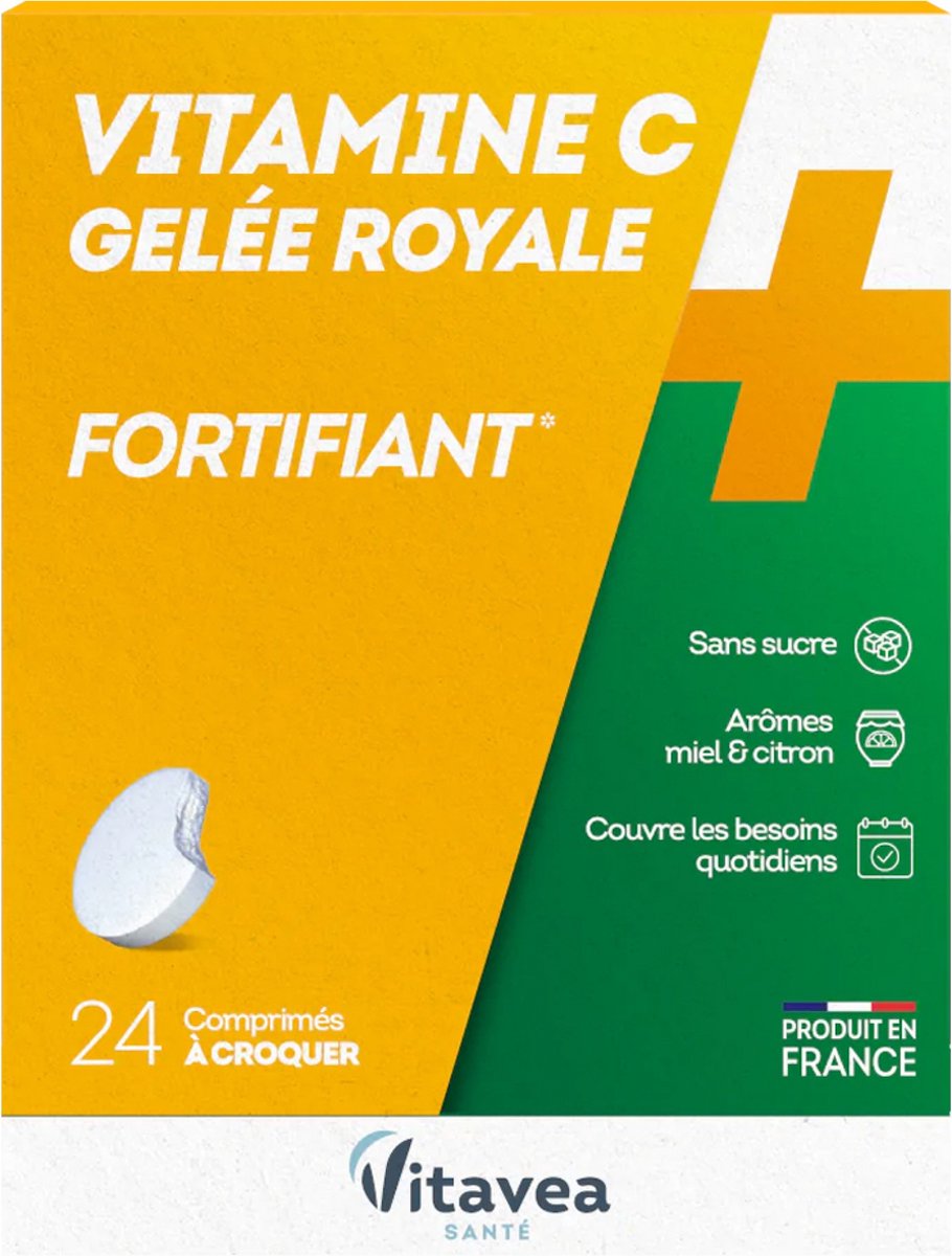 Goedkoopste Vitavea Vitamine C Versterkende Royal Jelly 24 Kauwtabletten