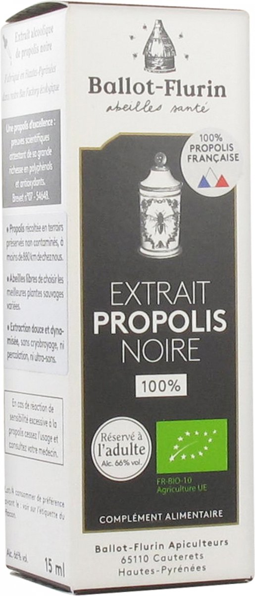 Goedkoopste Ballot-Flurin Biologisch Zwart Propolisextract 15 ml
