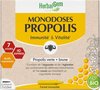 HerbalGem Propolis Enkelvoudige Dosis Biologische 7 Enkelvoudige Dosis
