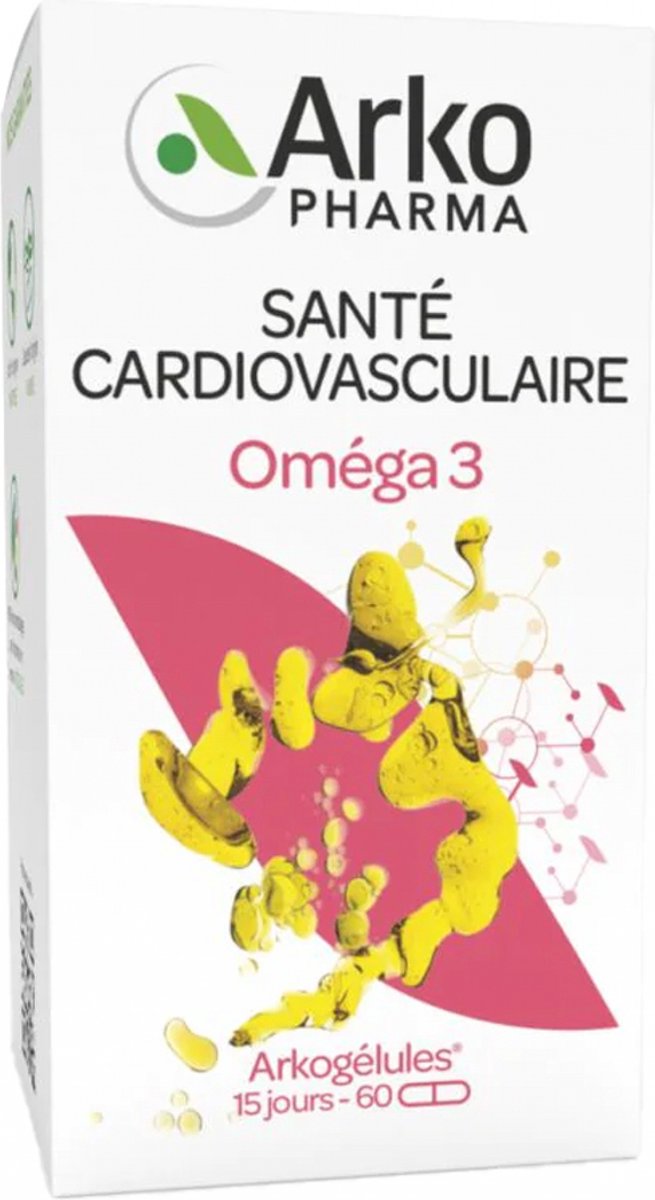 Goedkoopste Arkopharma Arkogélules Oméga 3 60 Capsules