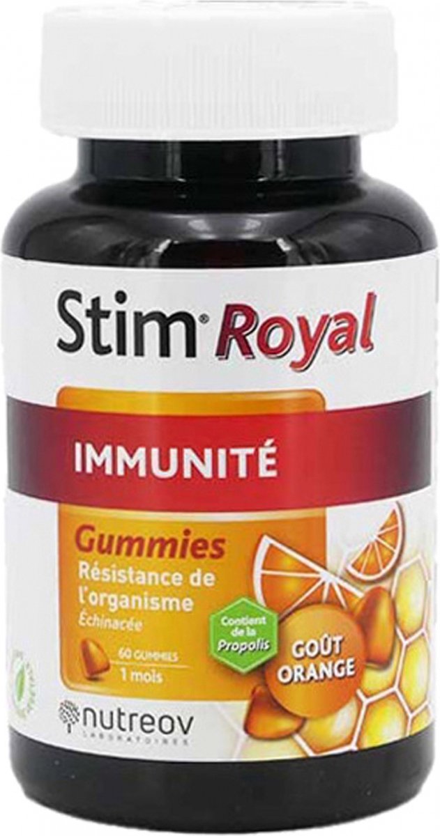 Goedkoopste Nutreov Stim Royal Immunity 60 Gummies