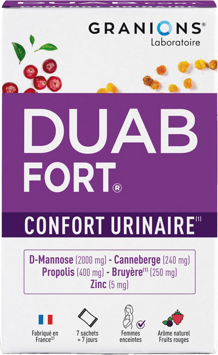 Goedkoopste Granions Duab Fort Urinary Comfort 7 Zakjes