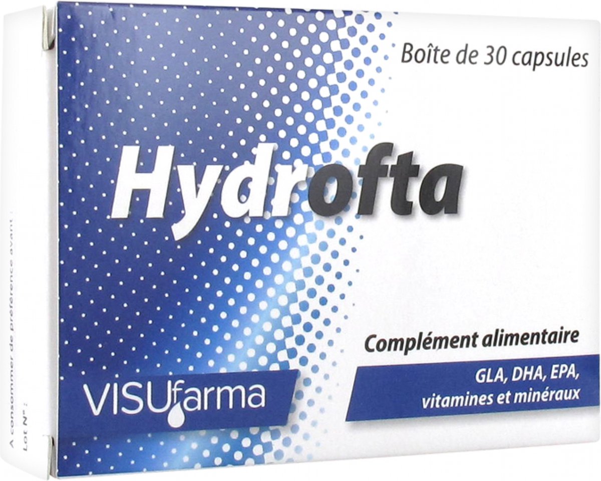 Goedkoopste VISUfarma Hydrofta Voedingssupplement 30 Capsules