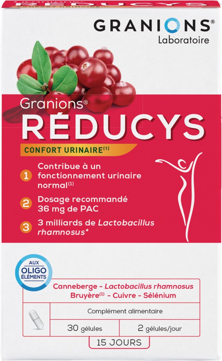 Goedkoopste Granions Réducys Urinary Comfort 30 Capsules