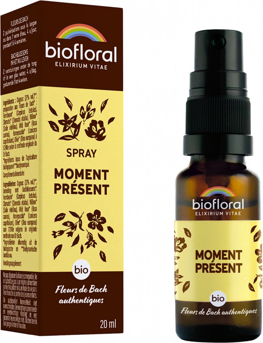 Goedkoopste Biofloral Spray Moment Présent Bio 20 ml