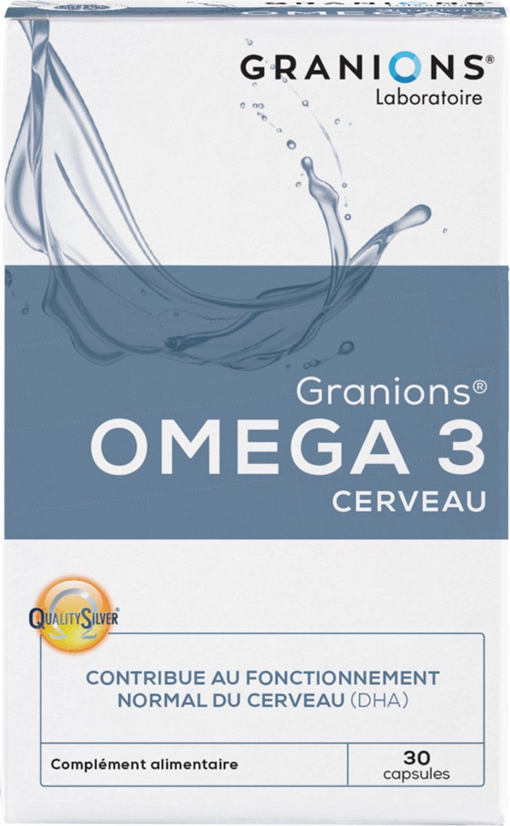 Goedkoopste Granions Omega 3 Hersenen 30 Capsules