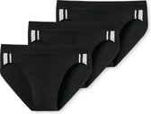 SCHIESSER 95/5 Stretch rio slips (3-pack) - zwart - Maat: 3XL