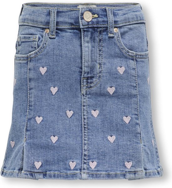 SEULEMENT KMGHOXTON COEUR BRODERIE DNM JUPE Filles Rok - Taille 86