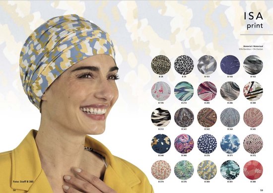 Chemo-Muts-Isa-Print-B372-Dohmen Headwear