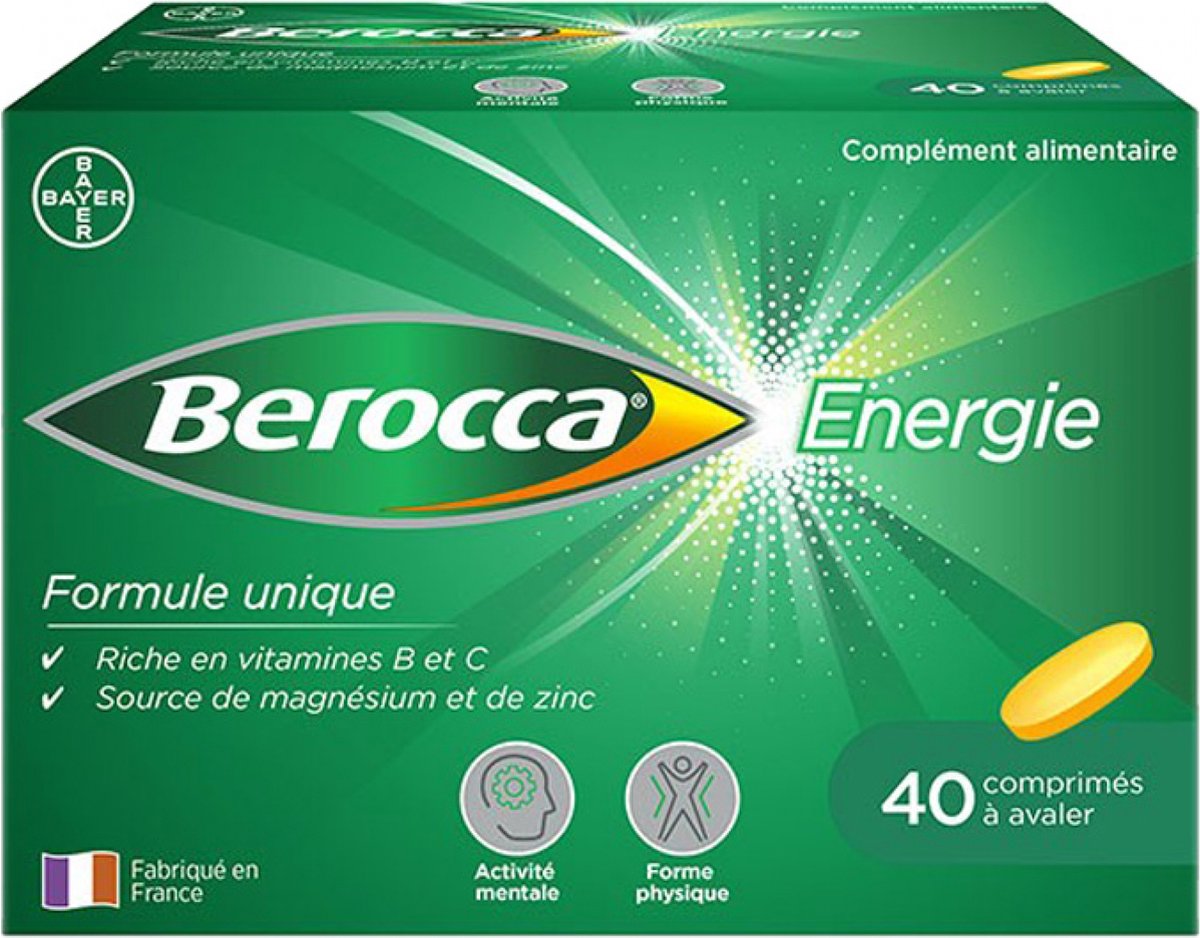 Berocca Energie 40 Slikbare Tabletten