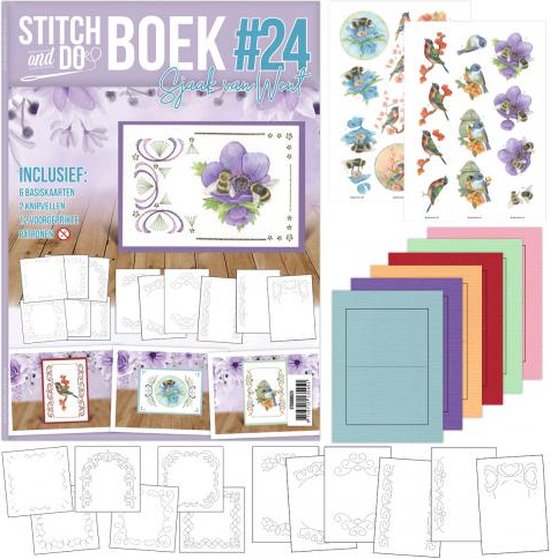 Stitch and Do Boek A6 24 - Birds and Bees