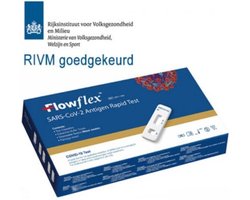 FlowFlex Covid-19 Zelftest – 100 stuks – Voordeelverpakking – RIVM