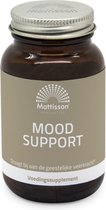 Mattisson - Mood Support - Saffraan, 5-HTP, L-Theanine en Magnesium Tauraat - Voedingssupplement Serotonine & GABA - 60 Capsules