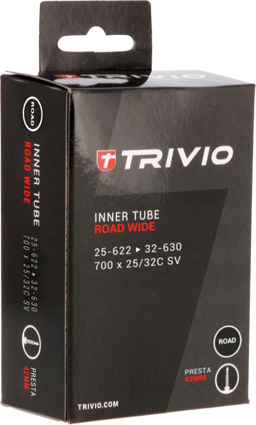 Binnenband Racefiets 700X25/32C SV 42MM PRESTA ventiel — afbeelding 3