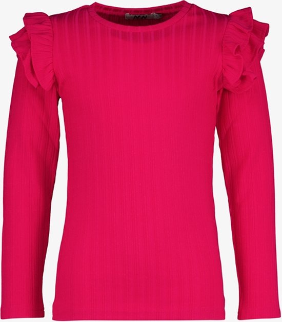 MyWay meisjes shirt met ruches roze - Maat 170/176
