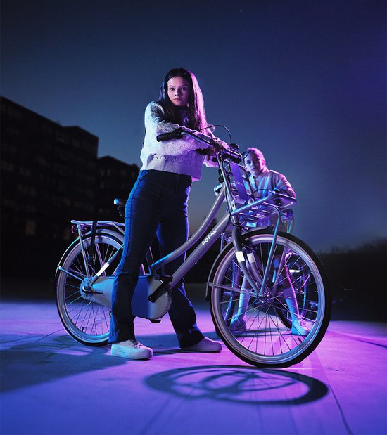 Popal Daily Dutch Basic+ N3 - Kinder Transportfiets - 26 Inch - Petrol Blauw van Popal — afbeelding 2