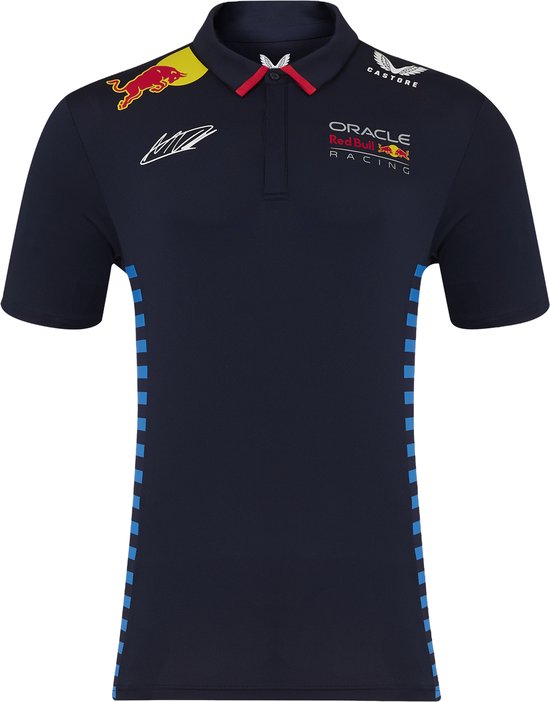 Oracle Red Bull Racing Max Verstappen Polo 2024 L - Nr.1 - Formule 1 van PUMA. — afbeelding 4