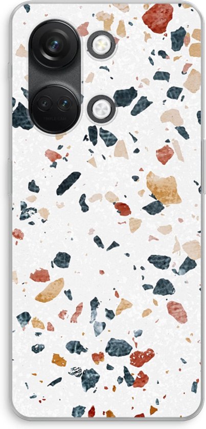Case Company® - Coque OnePlus Nord 3 - Terrazzo N°4 - Coque de téléphone souple - Protection sur tous les côtés et bord de l'écran
