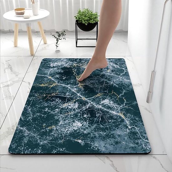 Beelvtifl Wafel badmat met antislip tapijtpads, super zachte