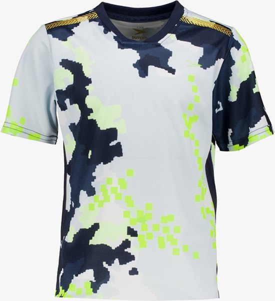 Dutchy Dry kinder voetbal T-shirt - Wit - Maat 134/140