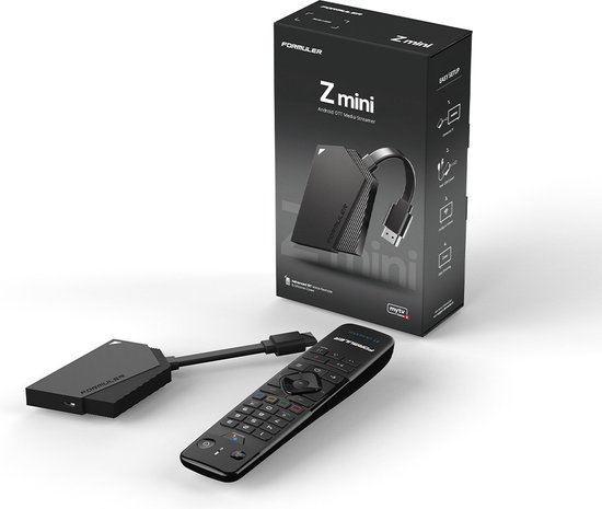 Formuler Z Mini TV Stick - Android Dongle met My TV Online 3 - IP Mediastreamer - BT Remote