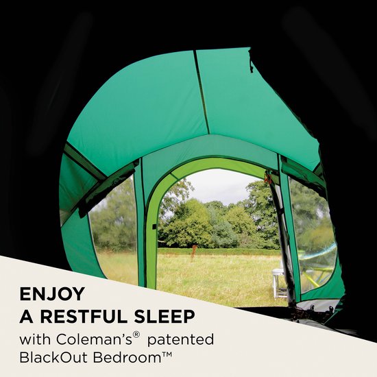 Coleman Kobuk Valley 3 Plus Koepeltent - Verduisterende tent - tent 3 persoons