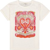 GARCIA Dames T-shirt Wit - Maat XXL