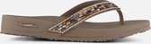 Skechers Arch Fit Meditation Slippers taupe - Dames - Maat 37