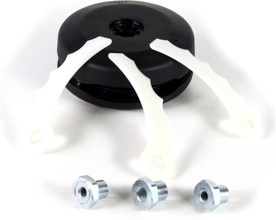Makita steekkop kunststof set ( 198383-1 ) DUR accessoires + 12 Makita kunststof messen voor steekkop van Makita — afbeelding 2