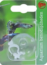Boon aquarium ventouse avec 2 pinces 4-6 mm et 9-12 mm