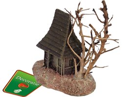 De Boon Huis Met Houten Boom 9CM