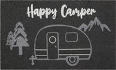 Wecon home - Doormats - Happy Camper - 100% kokosvezel - Dikte: 18mm