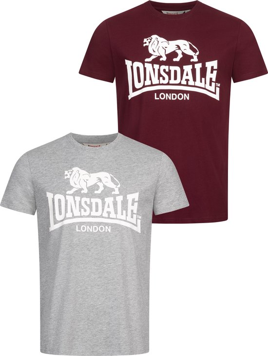 Lonsdale Kelso T-shirt Met Korte Mouwen Veelkleurig L Man