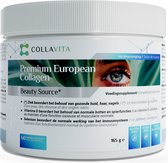 Collavita Collageen Poeder - 60 dagen - Met Vitamine C + D + E + Zink - 100% Natuurlijk - Huid, Haar en Nagels