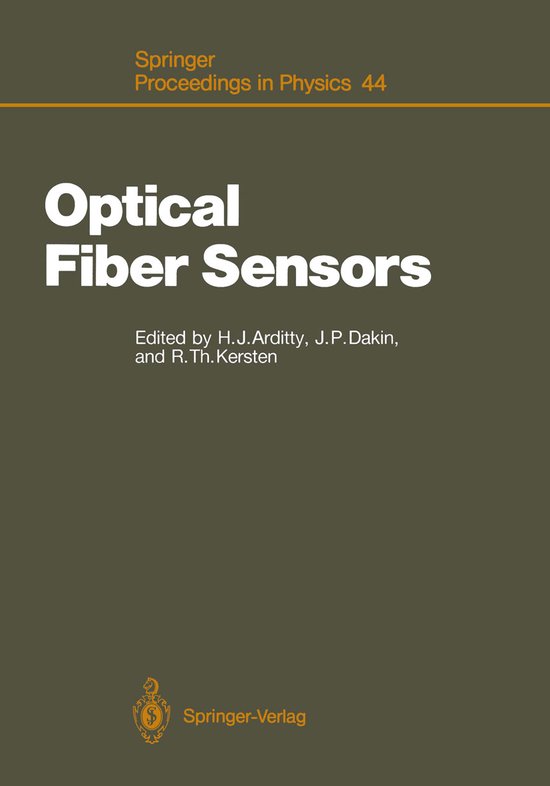 Optical Fiber Sensors - cover