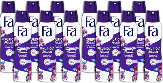 Fa Deo Spray Deodorant Luxurious Moments, 150 ml - 12 stuks