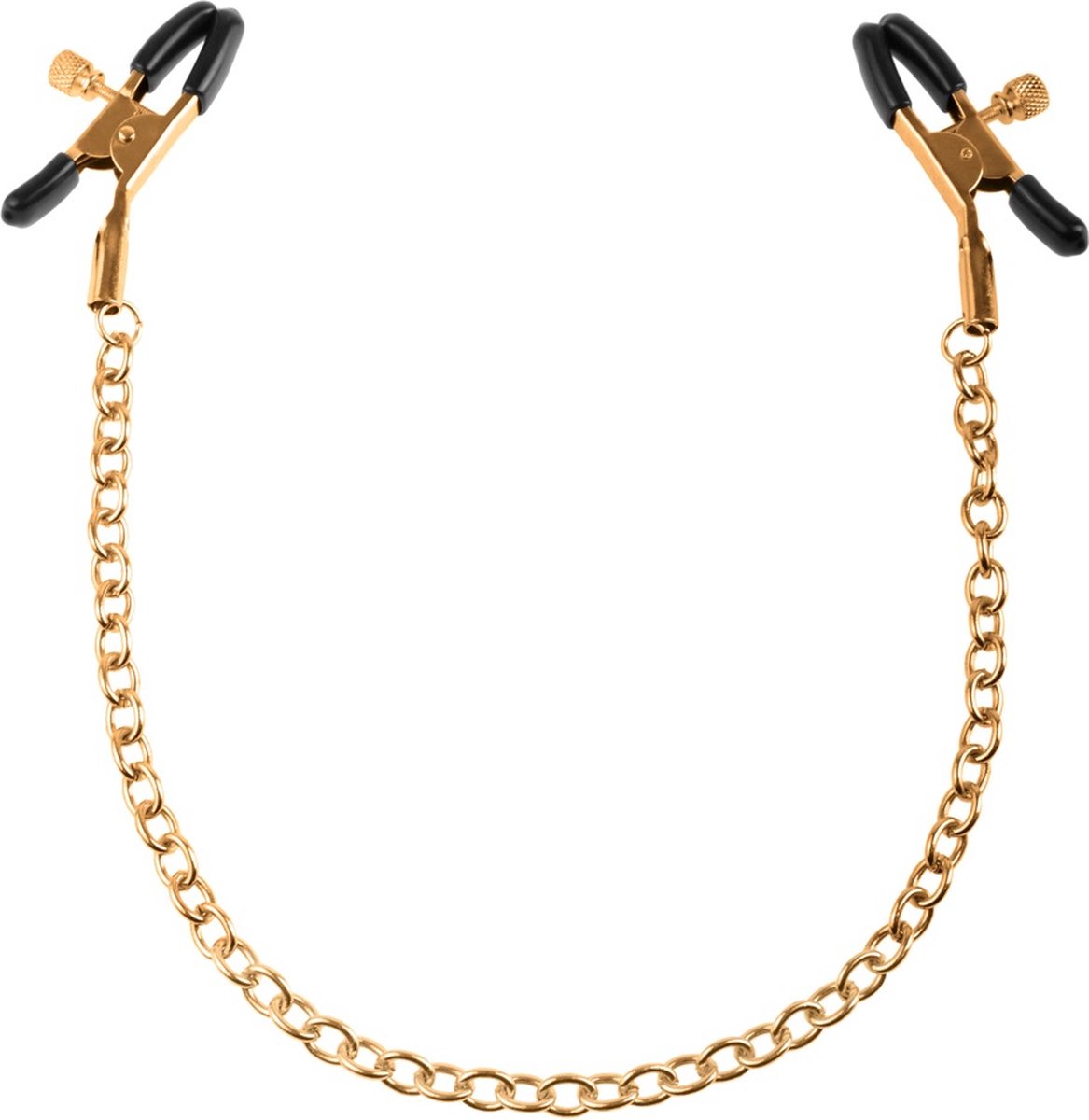 Goedkoopste FFS Gold Chain Nipple Clamps