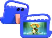 Kindertablet - 7 inch - Kindertablet vanaf 3 jaar - Oudelijk toezicht app - 3000 mAh batterij - Beschermhoes - Android 11 - Blauw
