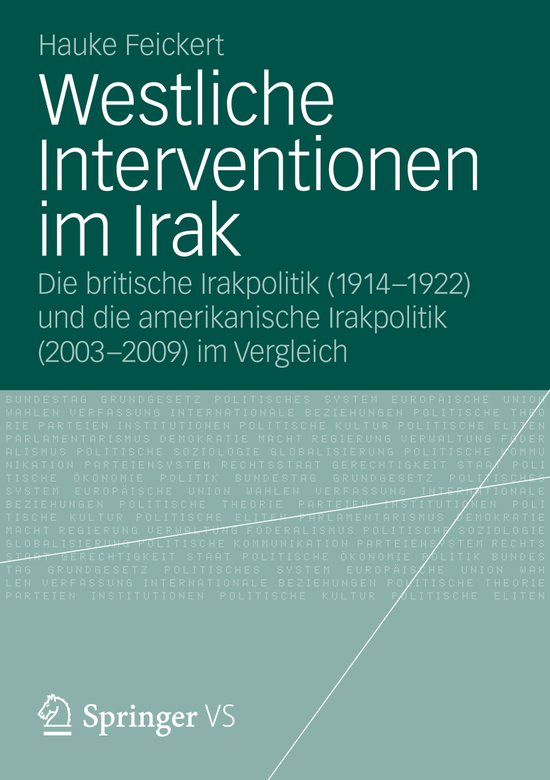 Westliche Interventionen Im Irak - cover