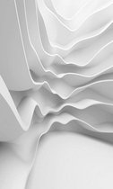 Fotobehang - Futuristic Wave 150x250cm - Vliesbehang