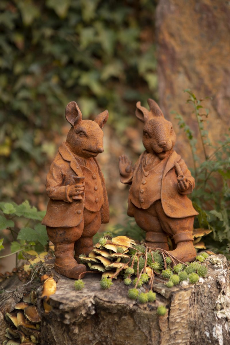 Figurine De Jardin En Pierre, Porte De Fée, Trou De Souris - France