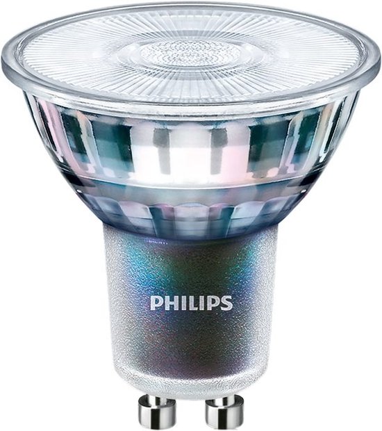 Philips - LED spot - GU10 fitting - MASTER LED - ExpertColor - 5.5-50W - 927 - 2700K extra warm wit -36D