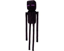 foto van KNUFFEL Enderman – Minecraft Pluche Knuffel 55 cm {Minecraft Plush Toy | Speelgoed knuffeldier knuffelpop voor kinderen jongens meisjes | Steve, Creeper, Alex, Enderman, Pig, Llama, Wolf, Ocelot}