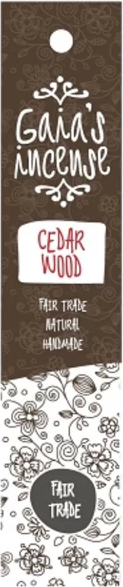 Cedar wood Gaia's incense